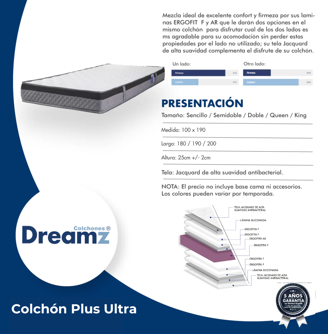 Colchón Plus Ultra